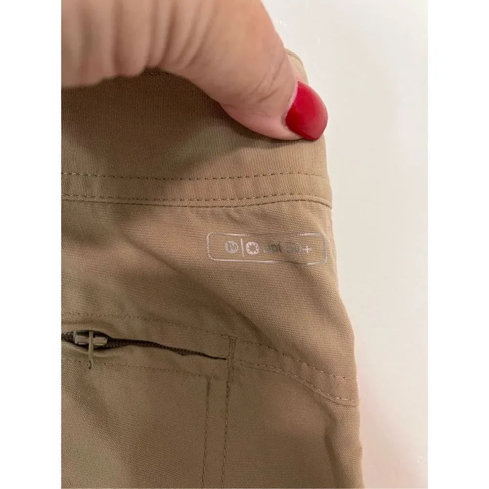 MerrellโTan Opti-Wick UPF Convertible Pants sz 10โEUC